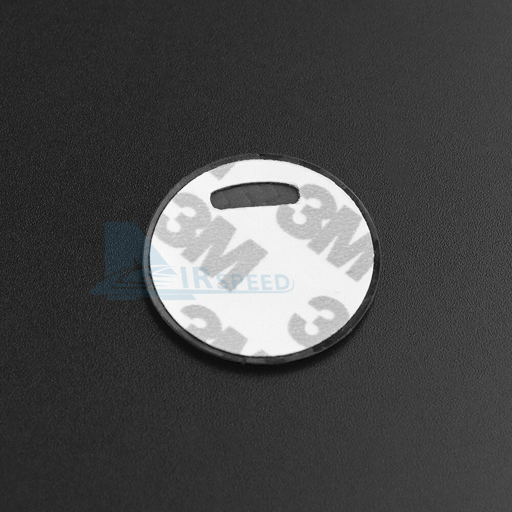 Real Hard Carbon Fiber Keyless Engine Push Start Button Cover Ford Mustang 24-25 - detail view 9