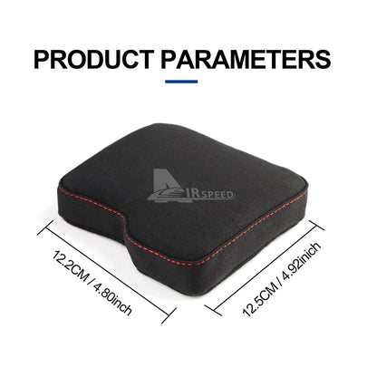 For Toyota GR86 Subaru BRZ 2021-23 Center Console Armrest Pad Suede Red Thread - FREE GIFT