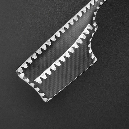 Carbon Fiber Speedometer Lower Panel Cover for Mini R55 R56 2007-2014 R57 09-15 - detail view 9