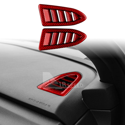 REAL HARD Carbon Fiber Side Air Outlet Vent Defogger For Subaru WRX STI 22-2023 - product view