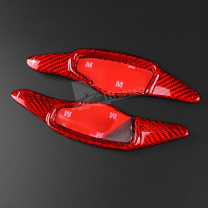 Red Steering Wheel Paddle Shifter Extension For Hyundai IONIQ 2019-21 Kona 19-20
