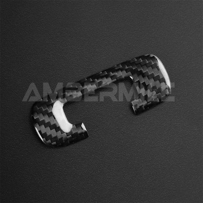 For Mini J01 J05 U25 F65 F66 24-25 Real Carbon Fiber Steering Wheel Chin Cover - detail view 9