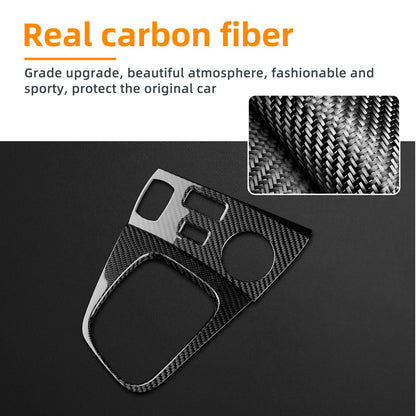Car Center Gear Shift Panel Cover Carbon Fiber for Toyota GR Yaris 2025-2026 - detail view 6