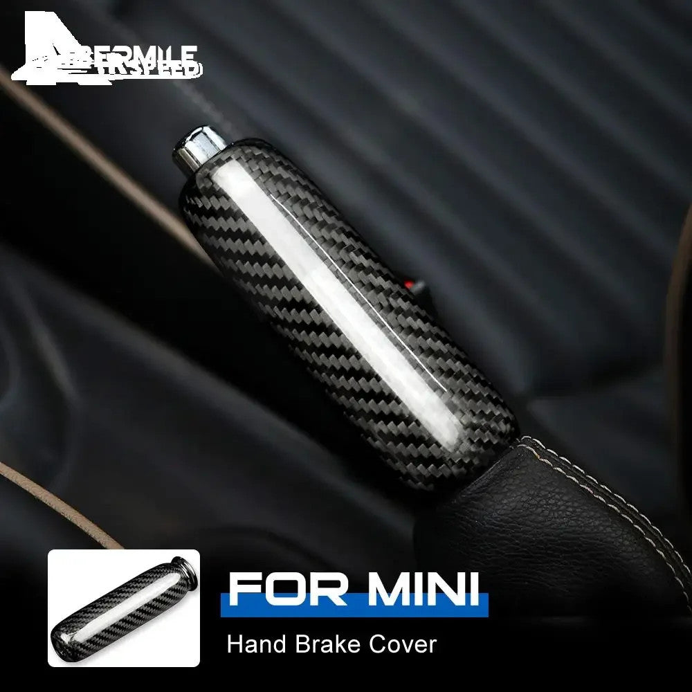 Sport Real Dry Carbon Handbrake Grip For All MINI R Generation Vehicles - detail view 3
