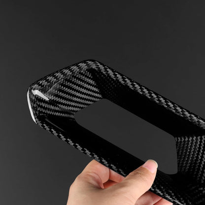 For Cupra Leon Born Ateca 21-25 Car Front Seat Cover Black Hard Carbon Fiber - detail view 8