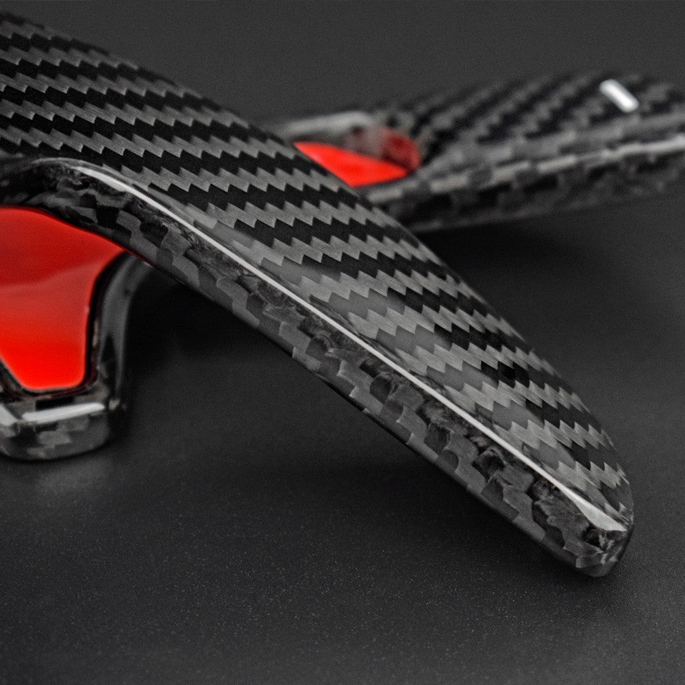 For Porsche 911 12-19 Cayman 13-19 Black Steering Wheel Paddle Shifter Extension - detail view 9