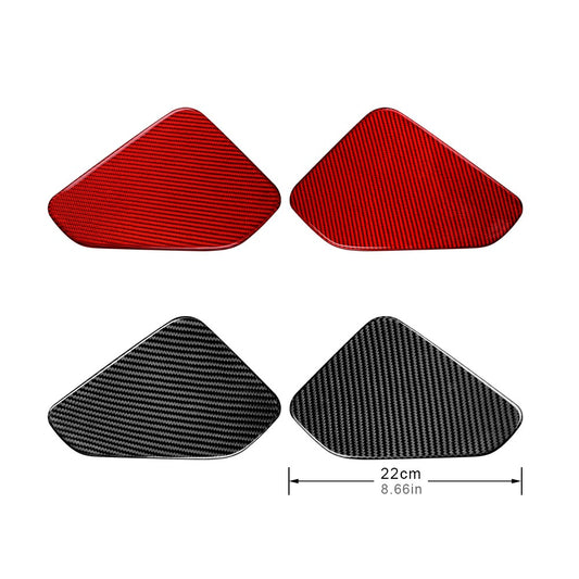 Car Center Console Side Panel Stickers Carbon Fiber for Subaru BRZ GR86 21-2026 - detail view