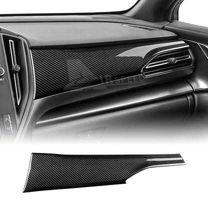 Passenger Copilot Front Dash Fit Subaru Crosstrek 2024 REAL HARD Carbon Fiber - product view