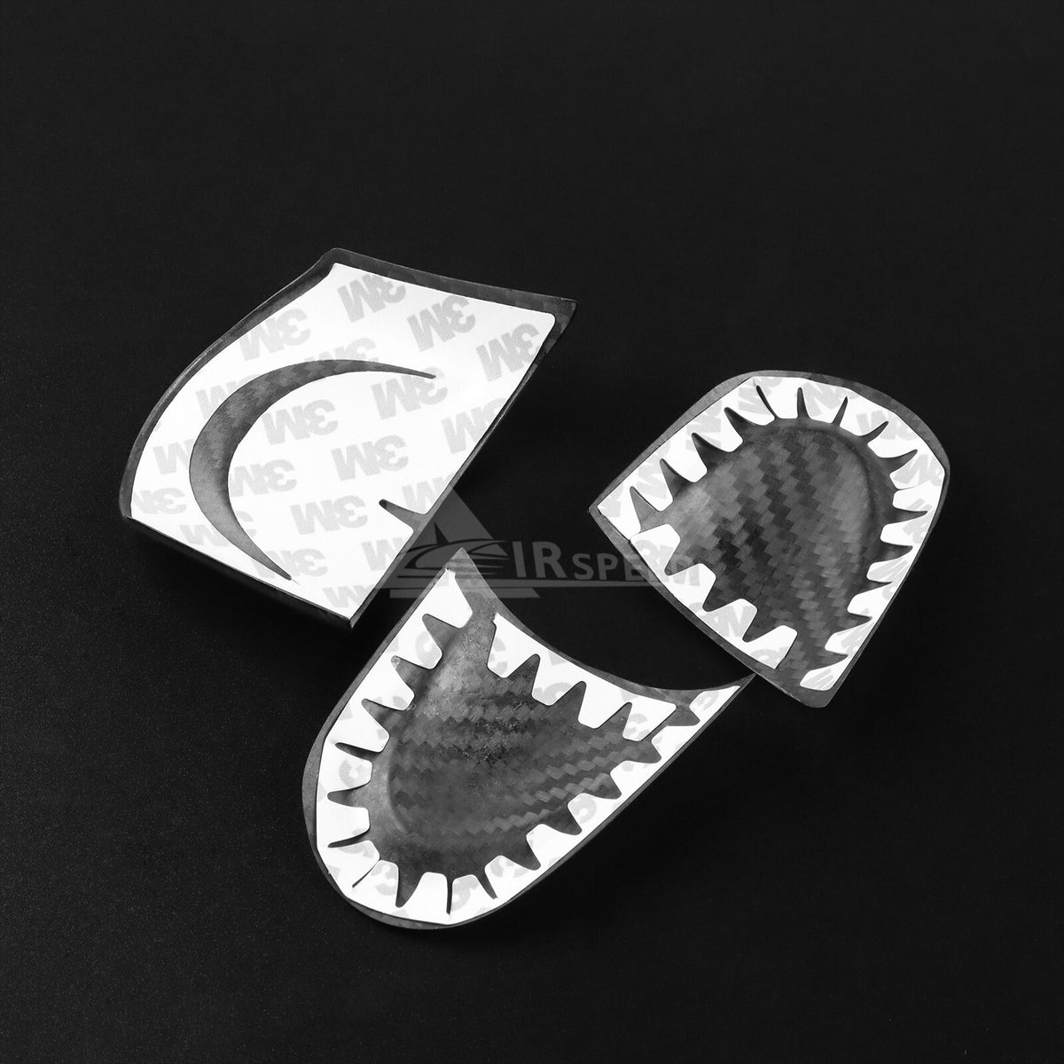 For Mini R55 R56 Steering Wheel Button Full Cover Chin Sticker Black Hard Carbon - detail view 8