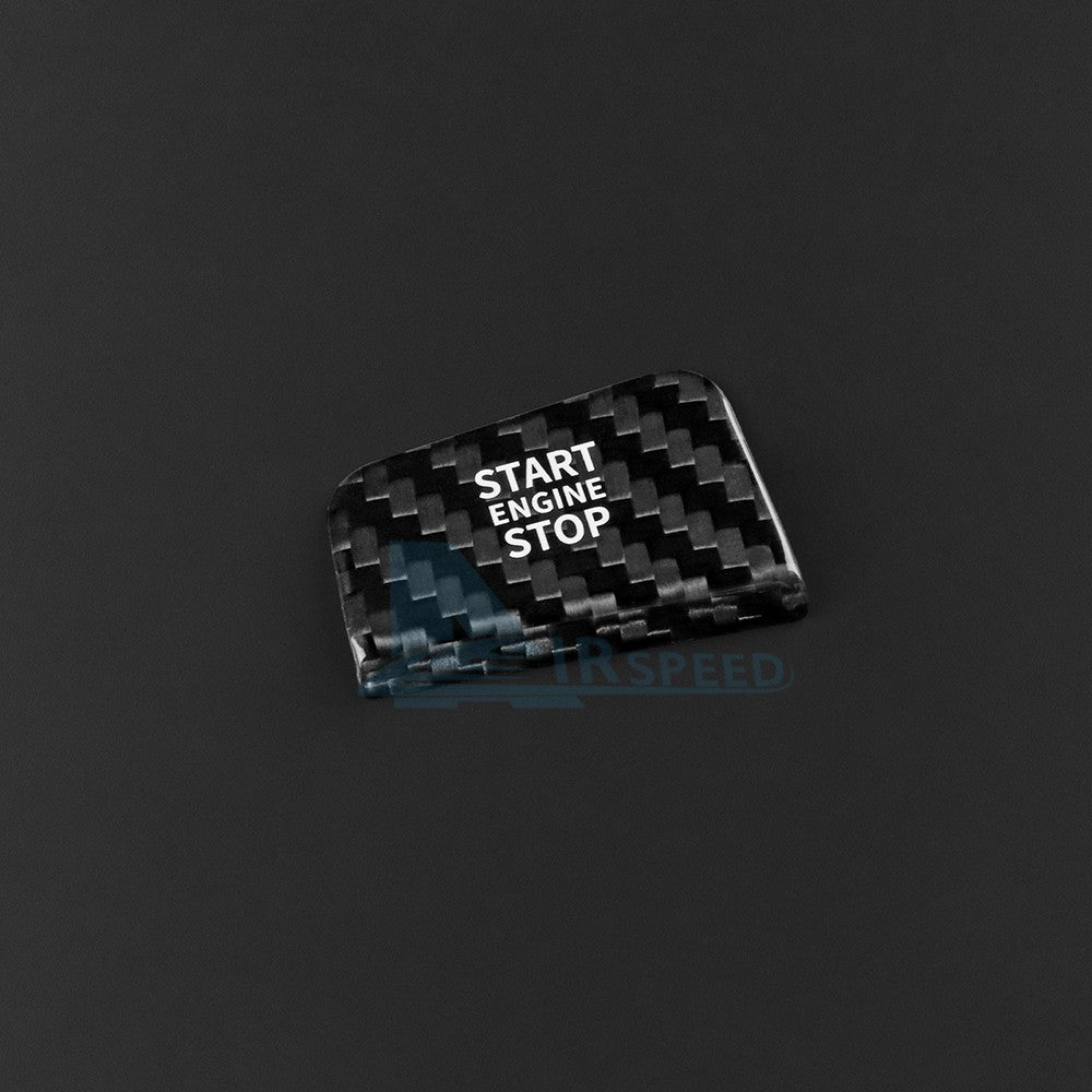 Center One-Click Start Sticker For BMW 5 Series G60 G70 2024-2025 Carbon Fiber - detail view 8