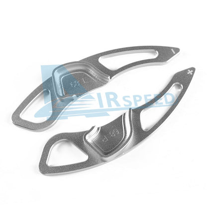 For Hyundai Genesis Coupe 09-2011 Steering Wheel Paddle Shifter Extension Silver - FREE GIFT