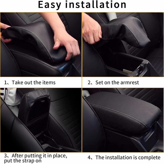 Center Console Armrest Cover Trim Leather for Toyota Camry 2012-2015 2016-2017 - FREE GIFT