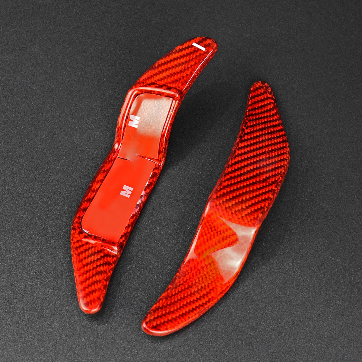 Carbon Fiber Steering Wheel Paddle Shifter For Mini R55 R56 R57 R58 R59 R60 R61 - detail view 6