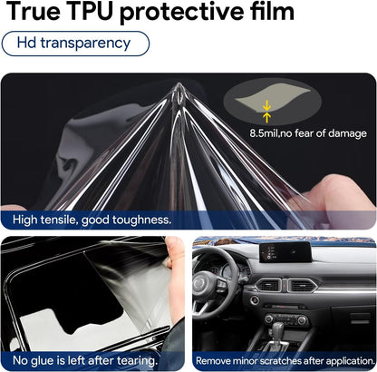 For Mazda CX-5 23-25 LHD 14PCS TPU Interior Film 2 Buttons 1 Hole - FREE GIFT