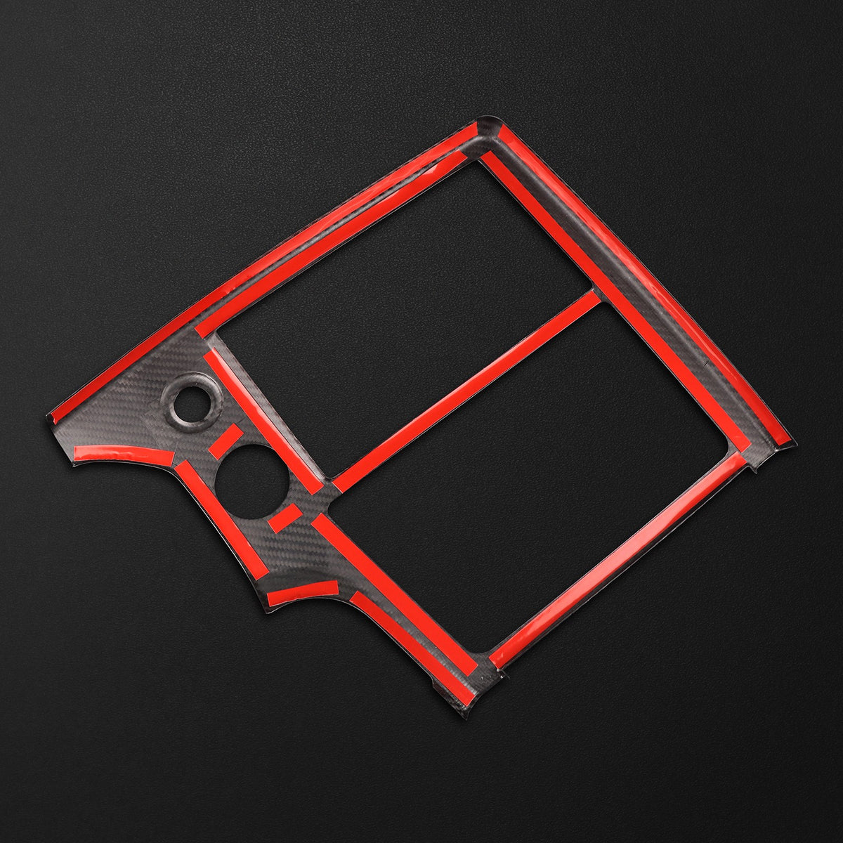Center Navigation Screen Frame Cover Carbon FIber For Toyota GR Yaris 2025-2026 - detail view 11