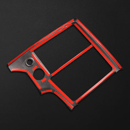 Center Navigation Screen Frame Cover Carbon FIber For Toyota GR Yaris 2025-2026 - detail view 11
