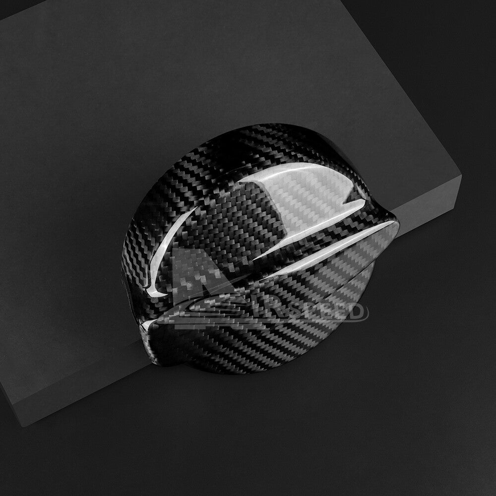 Fuel Gas Tank Cap Cover Black REAL HARD Carbon Fiber For Mini R50 R53 2001-2006 - detail view 8