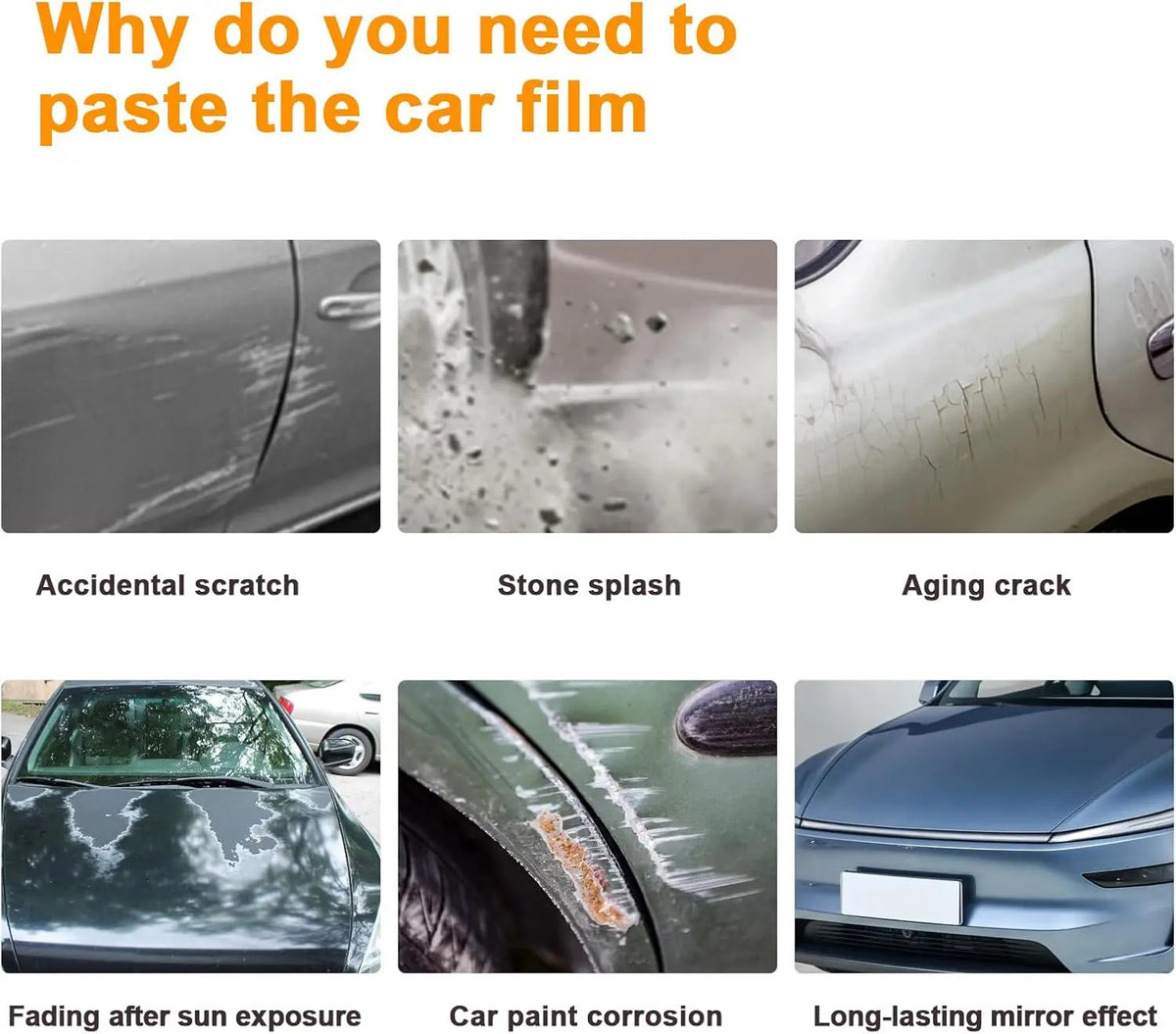 TPU Invisible Paint Protection Film Trunk Lid Rear Bumper Guard Kit For Tesla - FREE GIFT