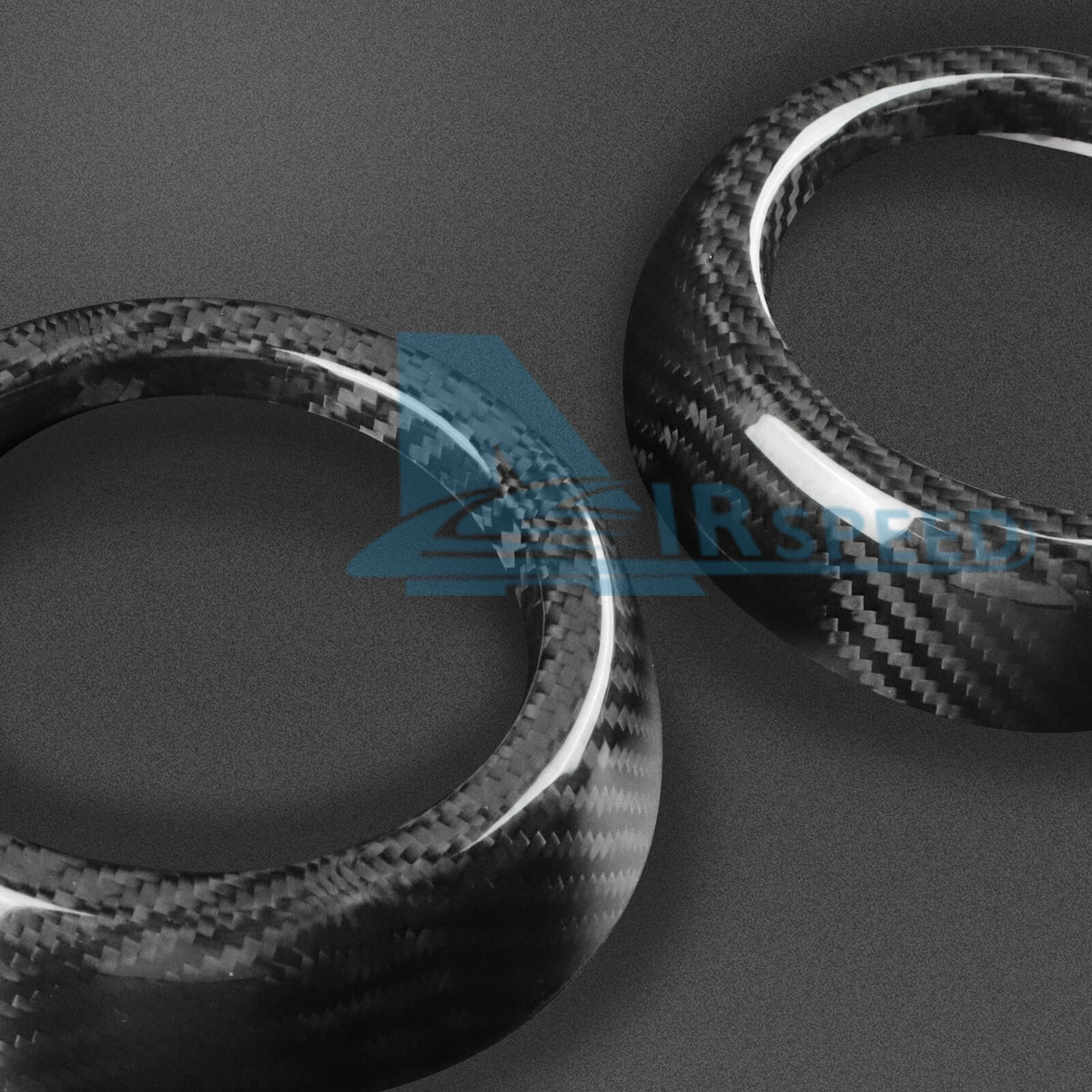 REAL HARD Carbon Fiber Air Outlet Vent Frame Cover For Mini F55 F56 F57 2014-21 - detail view 8