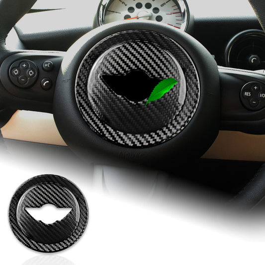 Steering Wheel Cover Hrad Carbon Fiber For Mini R55 R56 R57 R58 R59 R60 R61 - product view