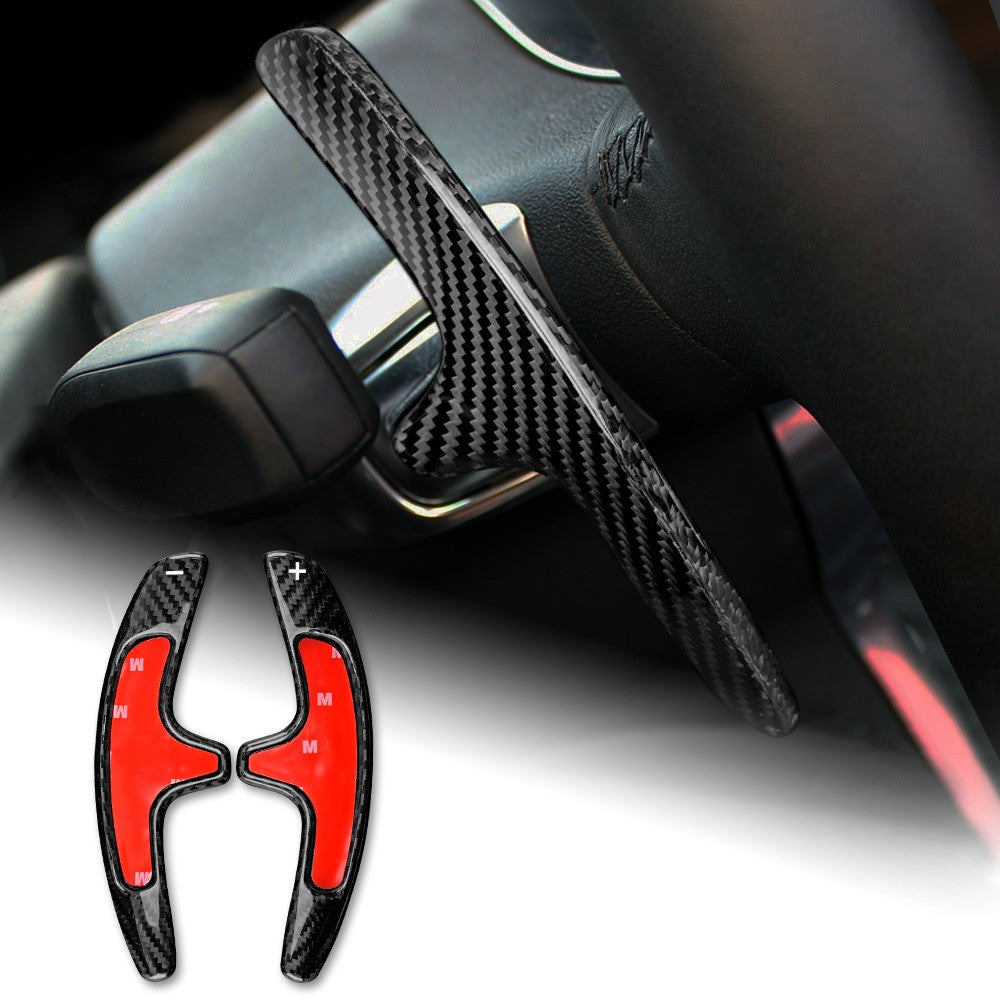 For Porsche 911 12-19 Cayman 13-19 Black Steering Wheel Paddle Shifter Extension - product view