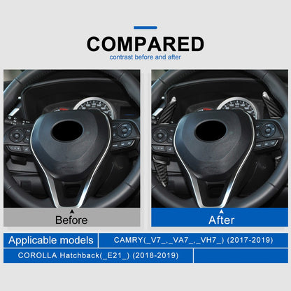 Steering Wheel Paddle Shifter Extension For Toyota Corolla Hatchback (E21) 18-19 - detail view 3