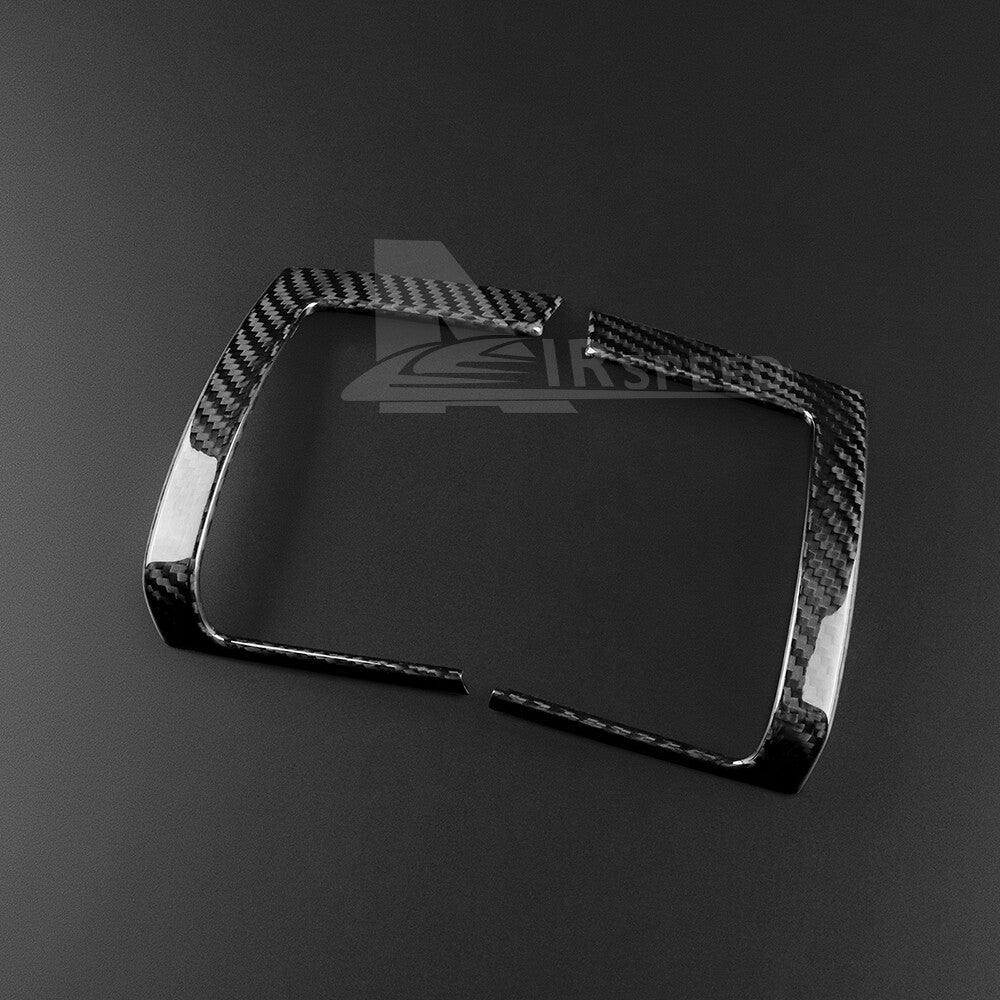 Black Center Air Outlet Vent REAL HARD Carbon Fiber For Mini F55 F56 F57 14-2021 - detail view 7