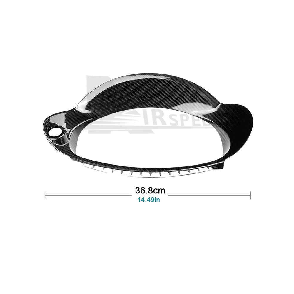 Speedometer Cover Trim For Subaru BRZ Toyota GR86 2021-2025 HARD Carbon Fiber - detail view