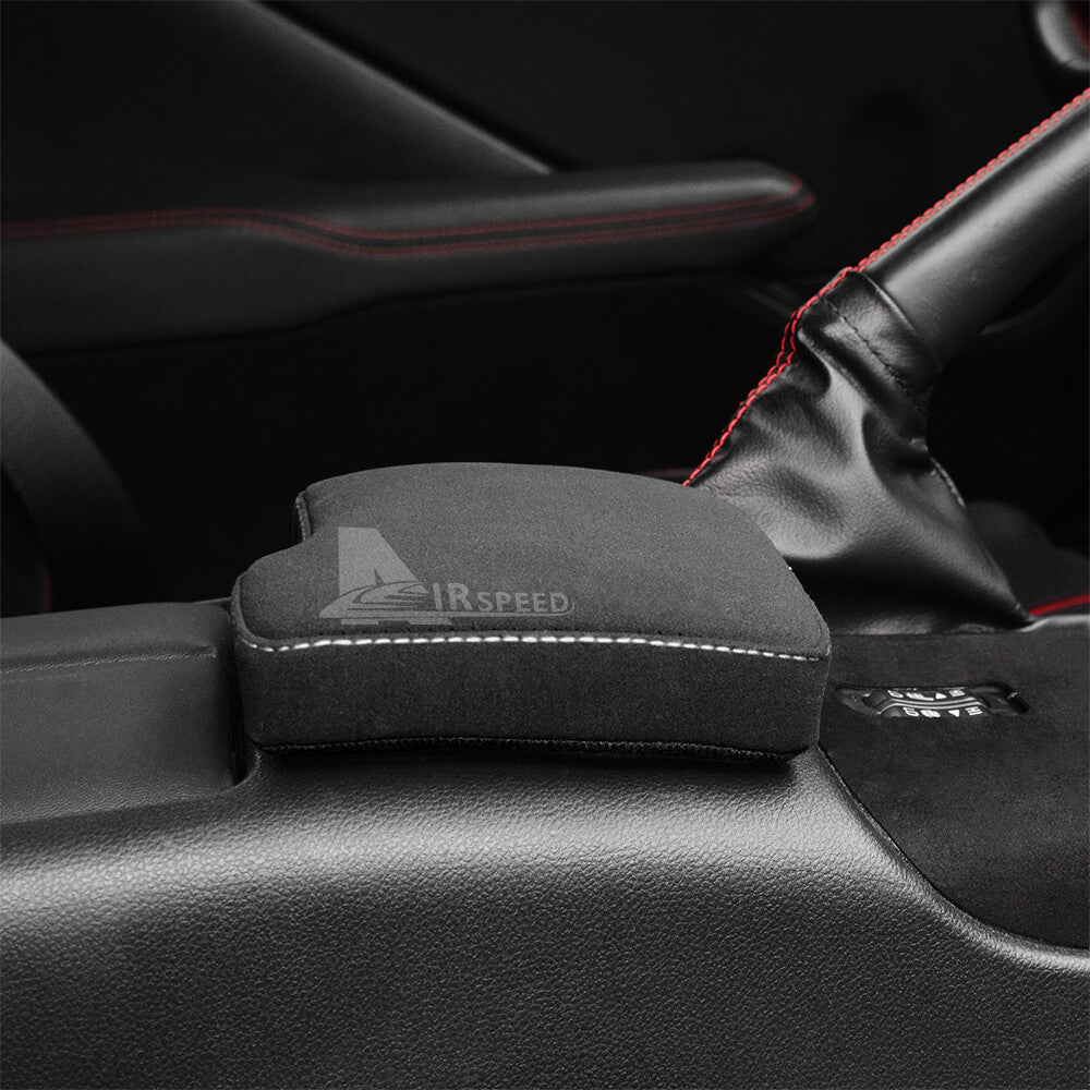 White Stitch Gear Armrest Pad LHD For Subaru BRZ GR86 2021-2026 - FREE GIFT