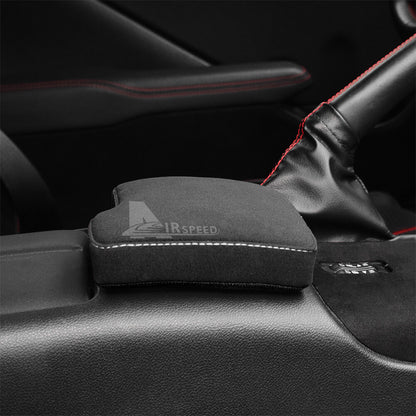 White Stitch Gear Armrest Pad LHD For Subaru BRZ GR86 2021-2026 - FREE GIFT