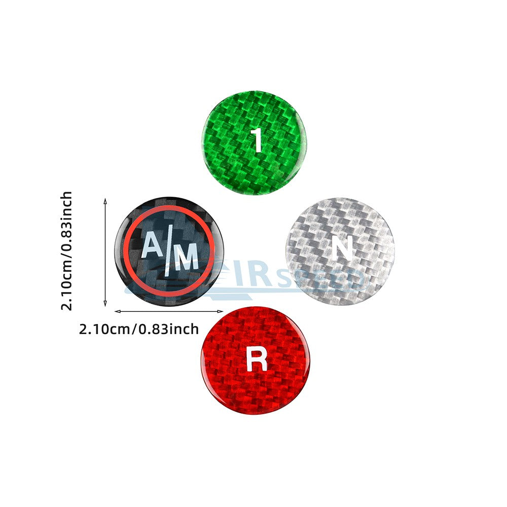 For Alfa Romeo 4C 2014-2020 Car Automatic Transmission Gear Selector Sticker - detail view