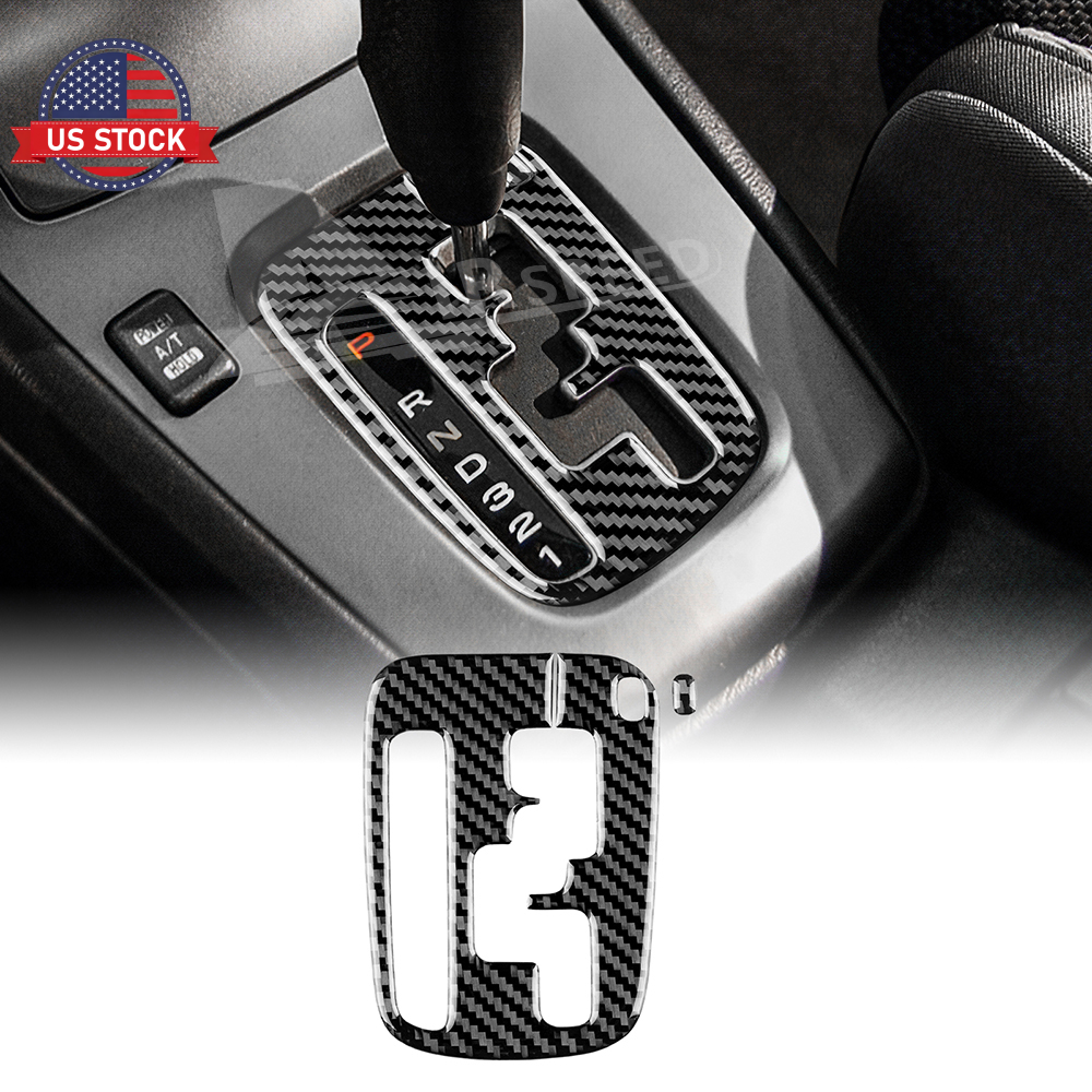 Gear Shift Panel Sticker Carbon Fiber Pattern for Subaru Impreza 2005 2006 2007（U.S. Stock）