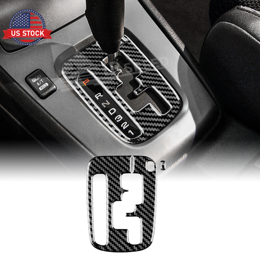 Gear Shift Panel Sticker Carbon Fiber Pattern for Subaru Impreza 2005 2006 2007（U.S. Stock）