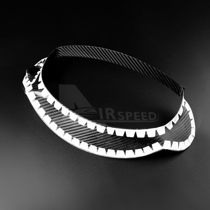 Speedometer Cover Trim For Subaru BRZ Toyota GR86 2021-2025 HARD Carbon Fiber - detail view 9
