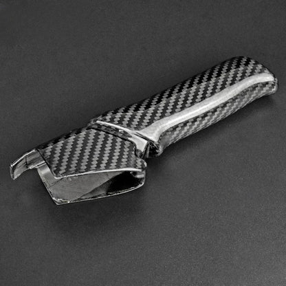 Carbon Fiber Handbrake Cover Trim For Nissan GTR R35 2008-2021 Parking Brake - detail view 3