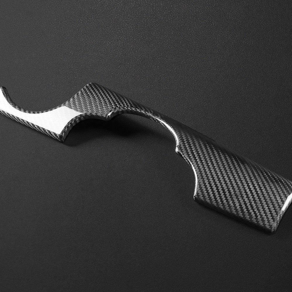 Carbon Fiber Speedometer Lower Panel Cover for Mini R55 R56 2007-2014 R57 09-15 - detail view 8