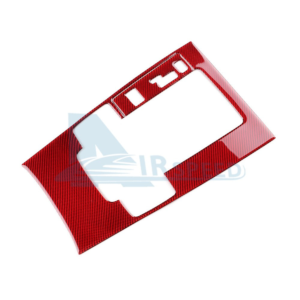 For Mazda 3 Axela 2019-2025 Carbon Fiber Red Center Gear Shift Panel Sticker