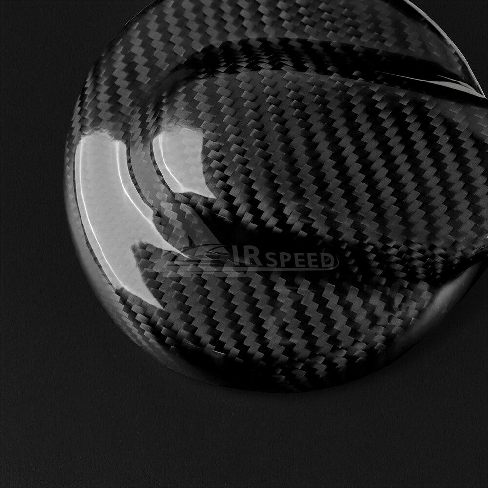 For MINI R55 2007-2014 R56 2006-2013 REAL CARBON FIBER Fuel Tank Gas Cover Caps - detail view 7