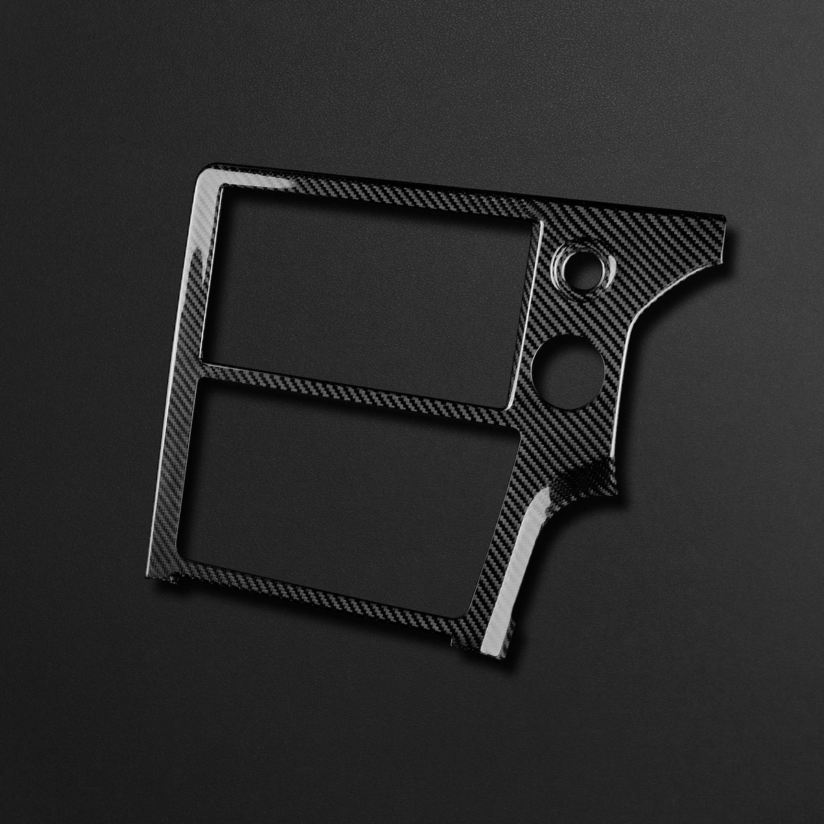 Center Navigation Screen Frame Cover Carbon FIber For Toyota GR Yaris 2025-2026 - detail view 10