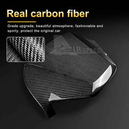 For Subaru Crosstrek 2023-2024 REAL HARD Carbon Fiber Speedometer Cluster Cover - detail view 5