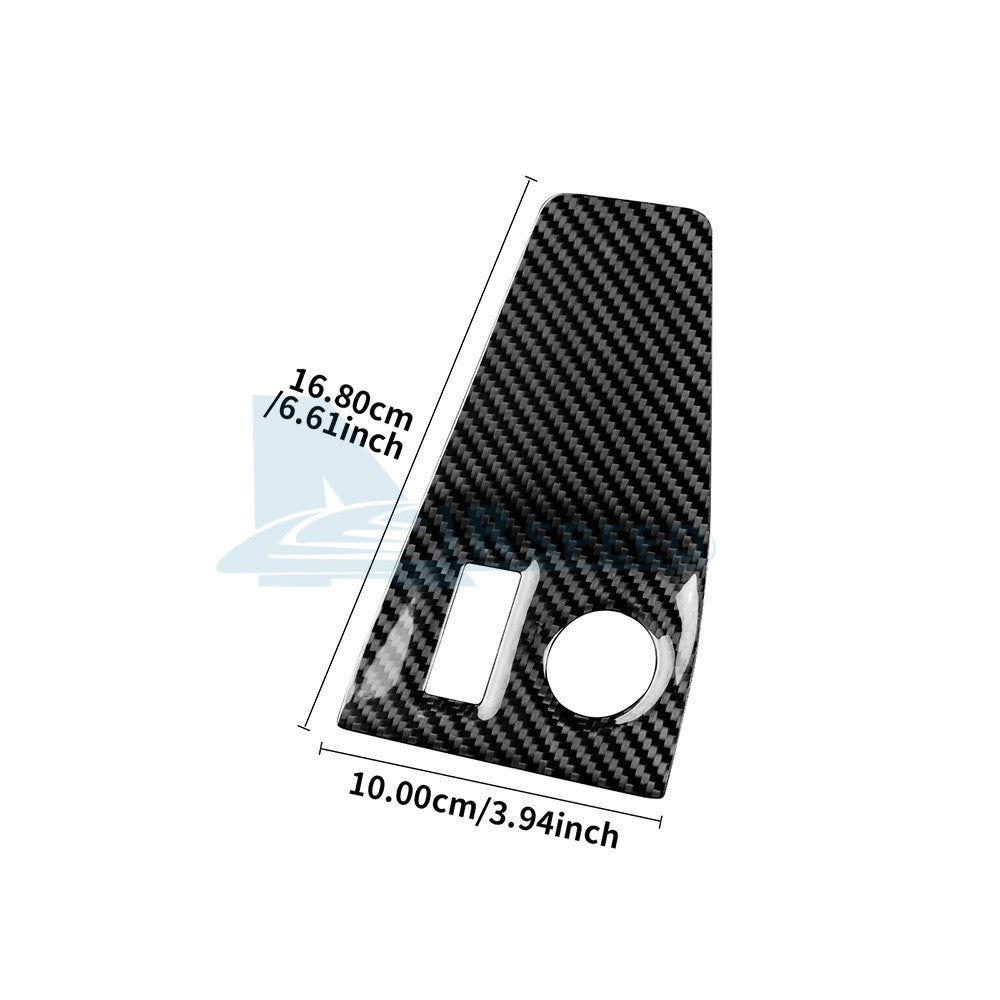 Cigarette Lighter USB Cover For MINI F65 F66 F67 2024-2025 Black Dry Carbon - detail view 7