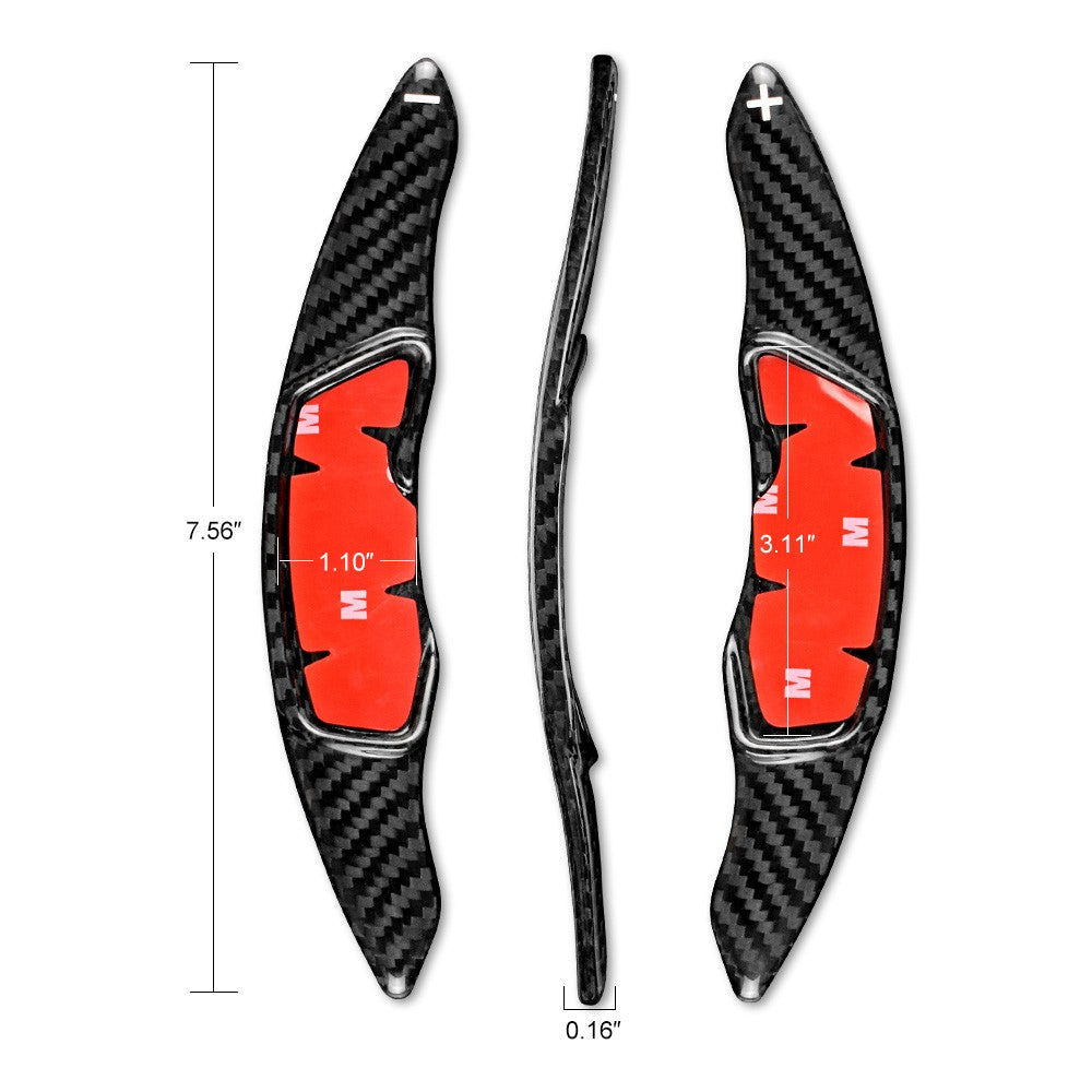Steering Wheel Paddle Shifter Extension For Subaru Impreza 12-19 BRZ GR86 12-16 - detail view