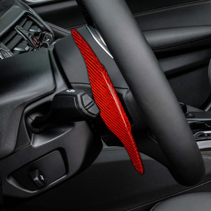 For BMW G14 G15 G02 G05 G30 G32 G07 2018-2023 Red Steering Wheel Paddle Shifter - detail view 5