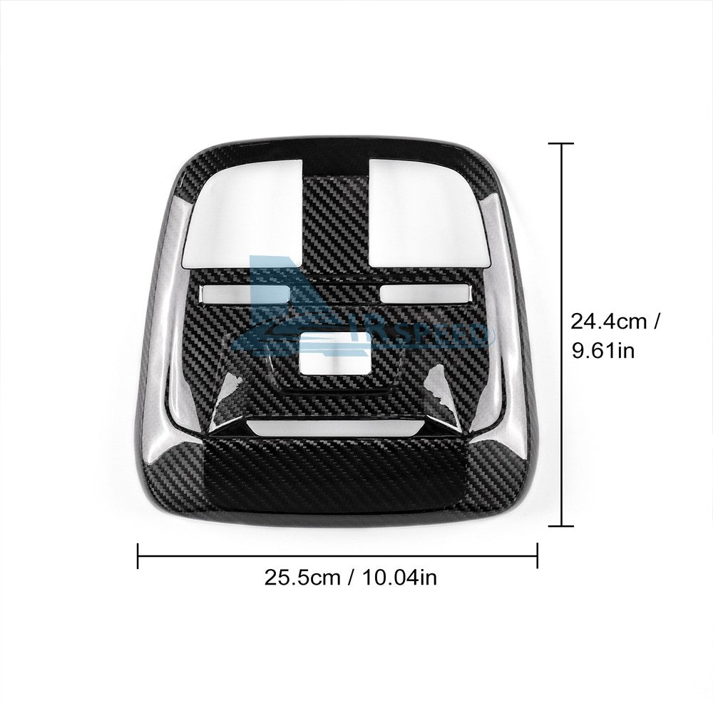 Reading Light Cover BLACK HARD Carbon Fiber for Toyota GR86 Subaru BRZ 2021-2023 - detail view 3