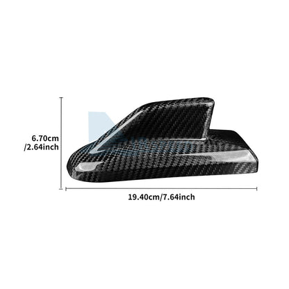 For Chevy Silverado Tahoe Suburban 2019-2024 HARD Carbon Fiber Car Atenna Cover