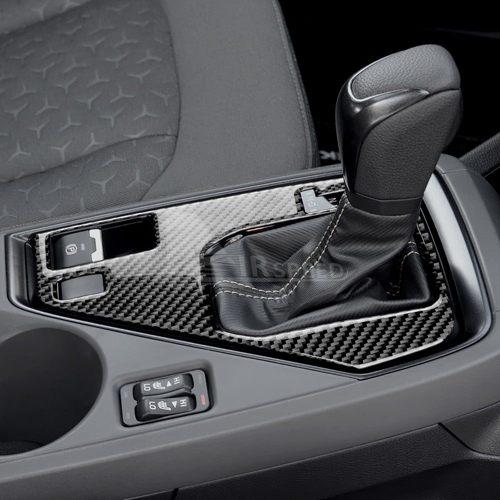 Black Carbon Fiber Gear Shift Panel Frame LHD For Subaru Crosstrek 2024-2026（U.S. Stock）