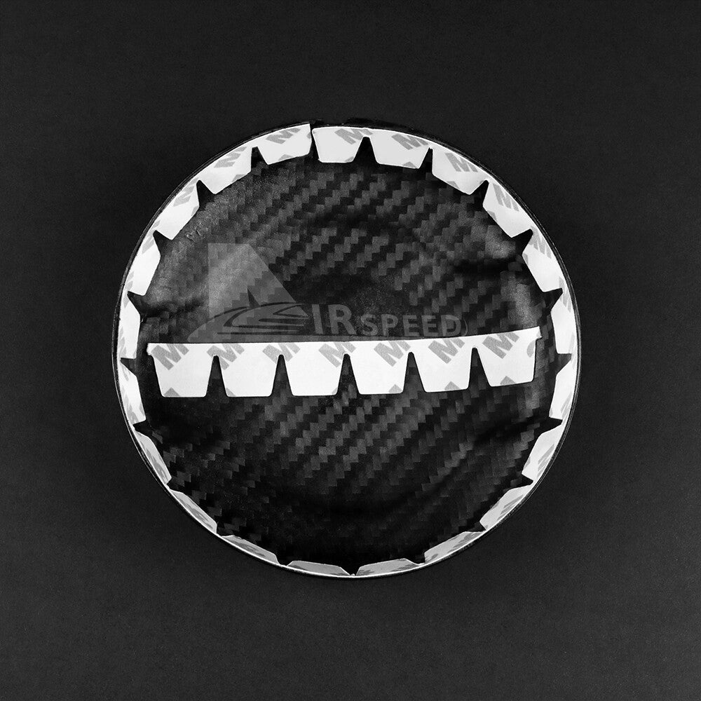 For Mini F55 F56 14-23 F57 16-23 Black Hard Carbon Fiber Fuel Tank Cap Cover 409 - detail view 7