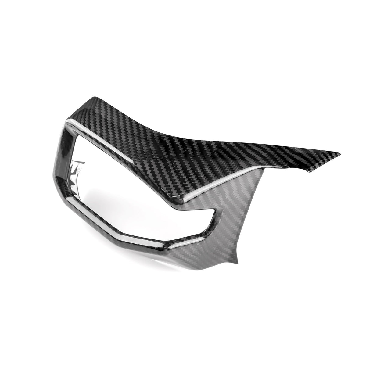 HARD Carbon Fiber Car Driver's Air Ourlet Frame Cover for Ford Mustang 2024-2027 - detail view 11