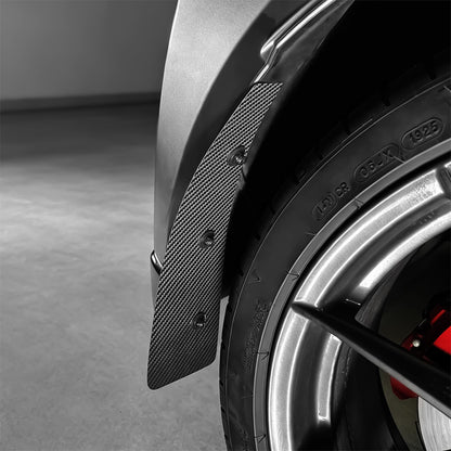 Rear Wheel Mudguard Protector Black Carbon Fiber For Toyota GR Yaris 2020-2026 - detail view 9