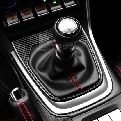 Car Gear Shift Panel Sticker Carbon Fiber for Subaru BRZ Toyota GR86 2021-2026 - detail view 7